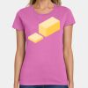 Ladies Heavy Cotton 100% Cotton T Shirt Thumbnail