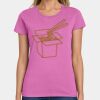 Ladies Heavy Cotton 100% Cotton T Shirt Thumbnail