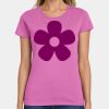 Ladies Heavy Cotton 100% Cotton T Shirt Thumbnail
