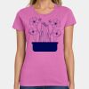 Ladies Heavy Cotton 100% Cotton T Shirt Thumbnail