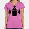 Ladies Heavy Cotton 100% Cotton T Shirt Thumbnail