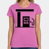 Ladies Heavy Cotton 100% Cotton T Shirt Thumbnail