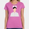 Ladies Heavy Cotton 100% Cotton T Shirt Thumbnail