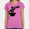 Ladies Heavy Cotton 100% Cotton T Shirt Thumbnail