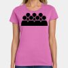 Ladies Heavy Cotton 100% Cotton T Shirt Thumbnail