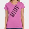 Ladies Heavy Cotton 100% Cotton T Shirt Thumbnail