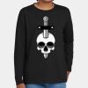 Youth Heavy Cotton 100% Cotton Long Sleeve T Shirt Thumbnail