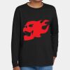 Youth Heavy Cotton 100% Cotton Long Sleeve T Shirt Thumbnail