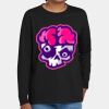 Youth Heavy Cotton 100% Cotton Long Sleeve T Shirt Thumbnail