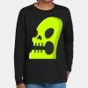 Youth Heavy Cotton 100% Cotton Long Sleeve T Shirt Thumbnail