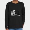 Youth Heavy Cotton 100% Cotton Long Sleeve T Shirt Thumbnail