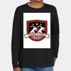 Youth Heavy Cotton 100% Cotton Long Sleeve T Shirt Thumbnail