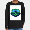 Youth Heavy Cotton 100% Cotton Long Sleeve T Shirt Thumbnail