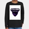 Youth Heavy Cotton 100% Cotton Long Sleeve T Shirt Thumbnail