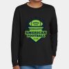 Youth Heavy Cotton 100% Cotton Long Sleeve T Shirt Thumbnail
