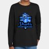 Youth Heavy Cotton 100% Cotton Long Sleeve T Shirt Thumbnail