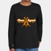 Youth Heavy Cotton 100% Cotton Long Sleeve T Shirt Thumbnail
