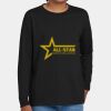 Youth Heavy Cotton 100% Cotton Long Sleeve T Shirt Thumbnail