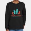 Youth Heavy Cotton 100% Cotton Long Sleeve T Shirt Thumbnail