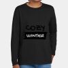 Youth Heavy Cotton 100% Cotton Long Sleeve T Shirt Thumbnail