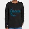 Youth Heavy Cotton 100% Cotton Long Sleeve T Shirt Thumbnail