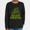 Youth Heavy Cotton 100% Cotton Long Sleeve T Shirt Thumbnail