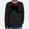 Youth Heavy Cotton 100% Cotton Long Sleeve T Shirt Thumbnail