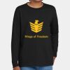 Youth Heavy Cotton 100% Cotton Long Sleeve T Shirt Thumbnail