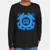 Youth Heavy Cotton 100% Cotton Long Sleeve T Shirt Thumbnail