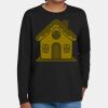 Youth Heavy Cotton 100% Cotton Long Sleeve T Shirt Thumbnail