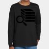 Youth Heavy Cotton 100% Cotton Long Sleeve T Shirt Thumbnail