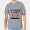 Unisex Heather CVC Short Sleeve Tee Thumbnail