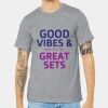 Unisex Heather CVC Short Sleeve Tee Thumbnail